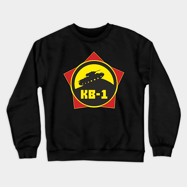 KV-1 heavy Soviet tank Crewneck Sweatshirt by FAawRay